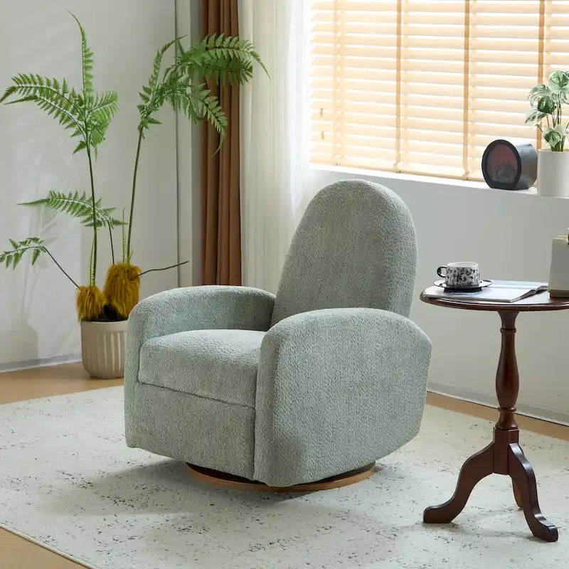 Christopher Knight Home 360 Swivel and Glider Boucle Recliner Chair