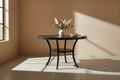 48-Inch Round Dining Table Indoor Scene - No Chairs