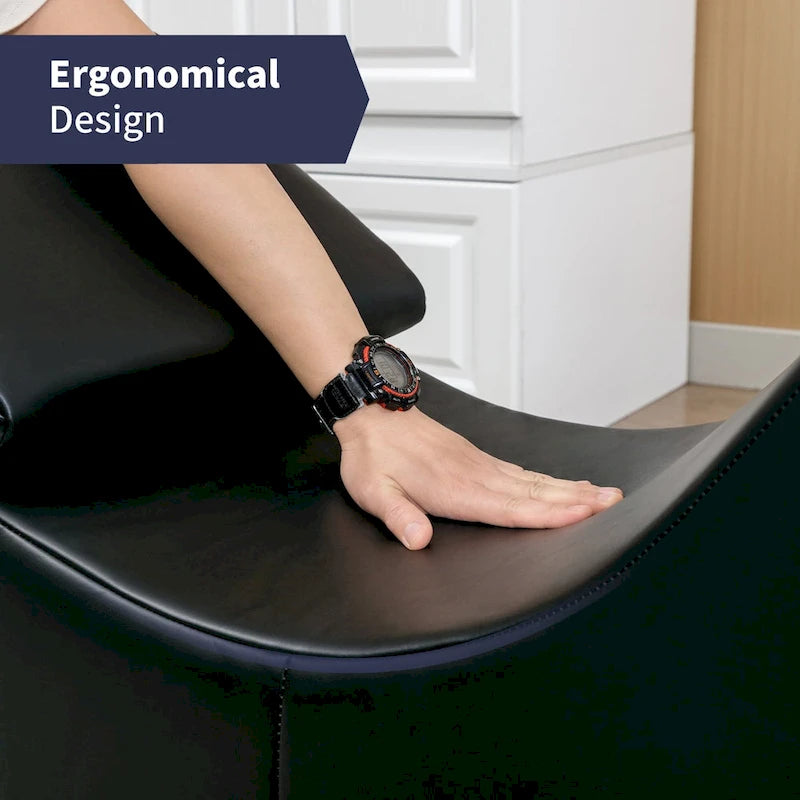 Chaise longue de yoga ergonomique incurvée pour l'étirement, l'exercice et la relaxation