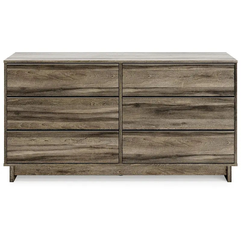 Commode de chambre moderne avec tiroirs à glissières fluides et poignées couleur champagne