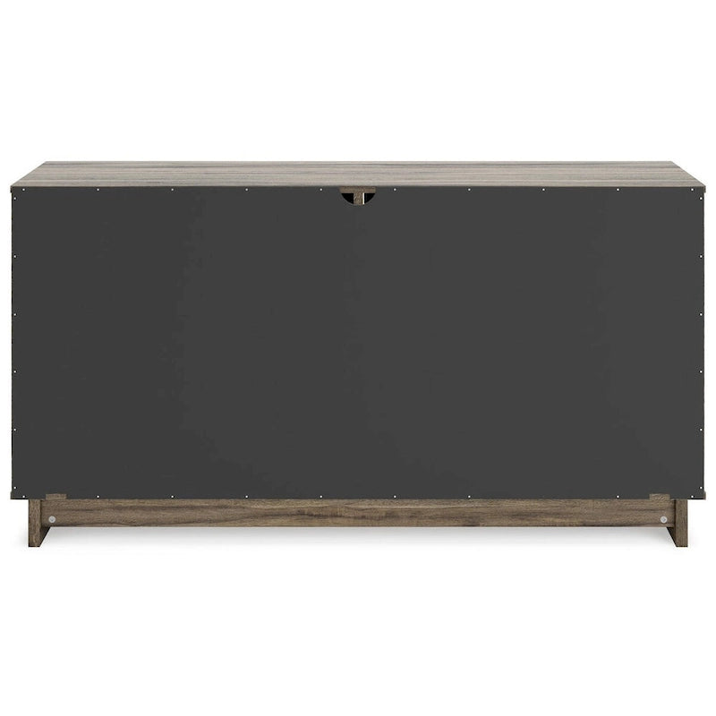 Commode de chambre moderne avec tiroirs à glissières fluides et poignées couleur champagne