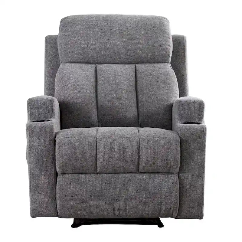 Fauteuil inclinable manuel avec fonction massage et chauffage