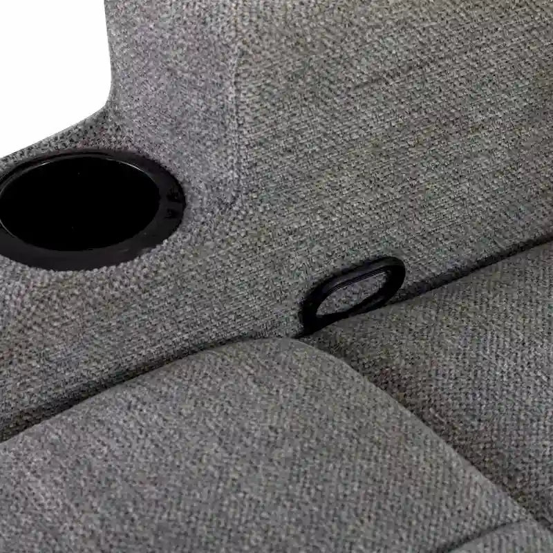 Fauteuil inclinable manuel avec fonction massage et chauffage