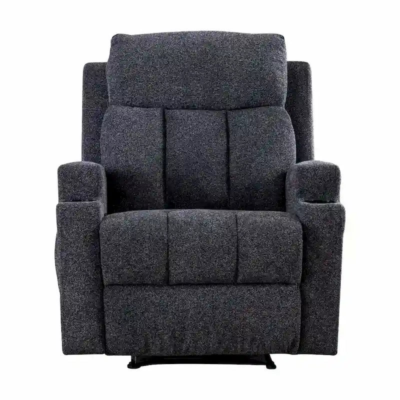 Fauteuil inclinable manuel avec fonction massage et chauffage