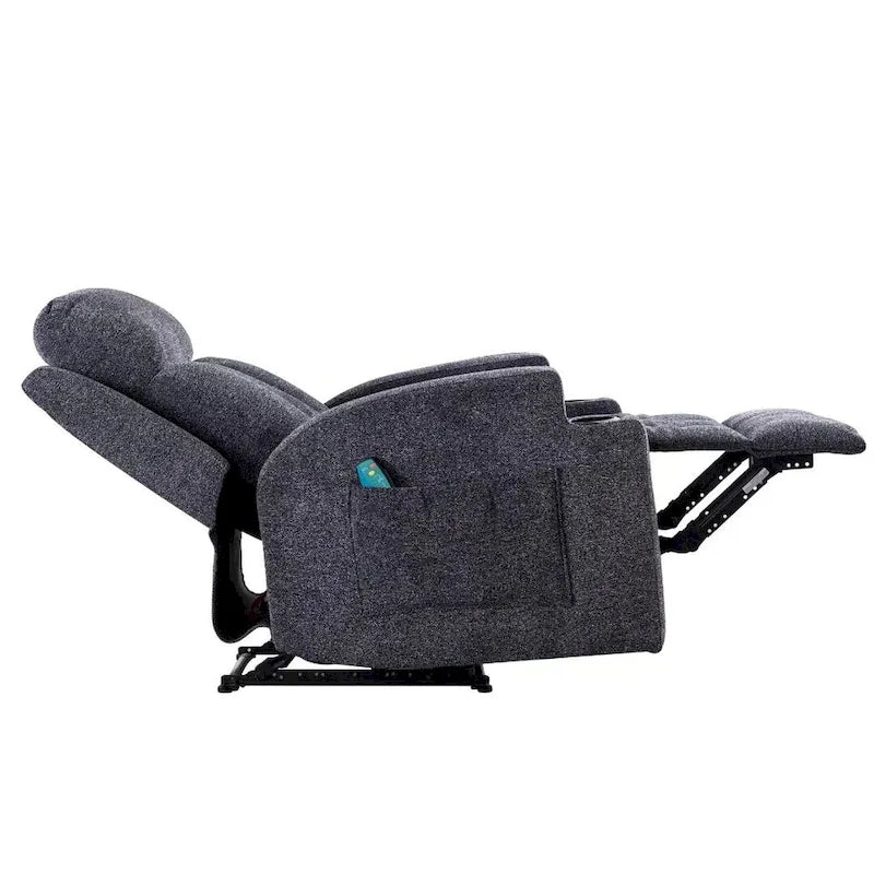 Fauteuil inclinable manuel avec fonction massage et chauffage