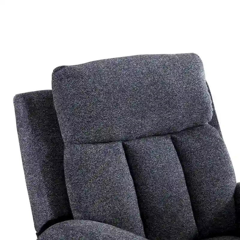 Fauteuil inclinable manuel avec fonction massage et chauffage