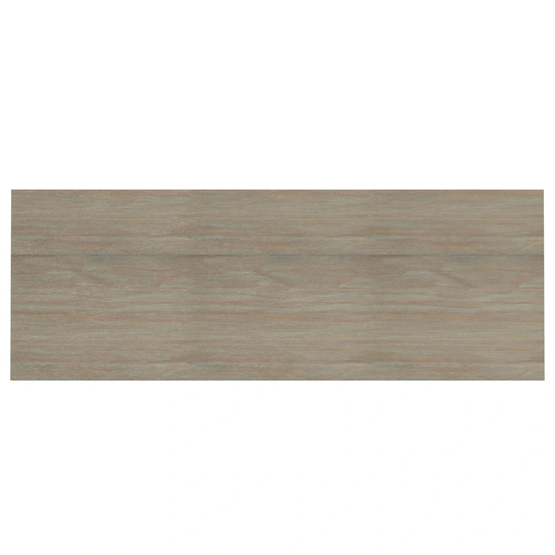 Bureau de style transitionnel en bois massif, largeur 54 pouces